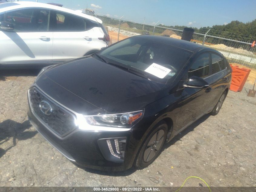2022 HYUNDAI IONIQ HYBRID SE VIN: KMHC75LCXNU269145