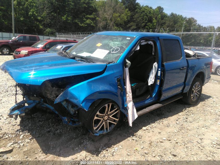 2021 FORD F-150 XL/XLT/LARIAT VIN: 1FTFW1E50MKD79921