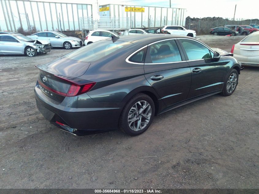 2022 HYUNDAI SONATA SEL VIN: KMHL14JA1NA227283