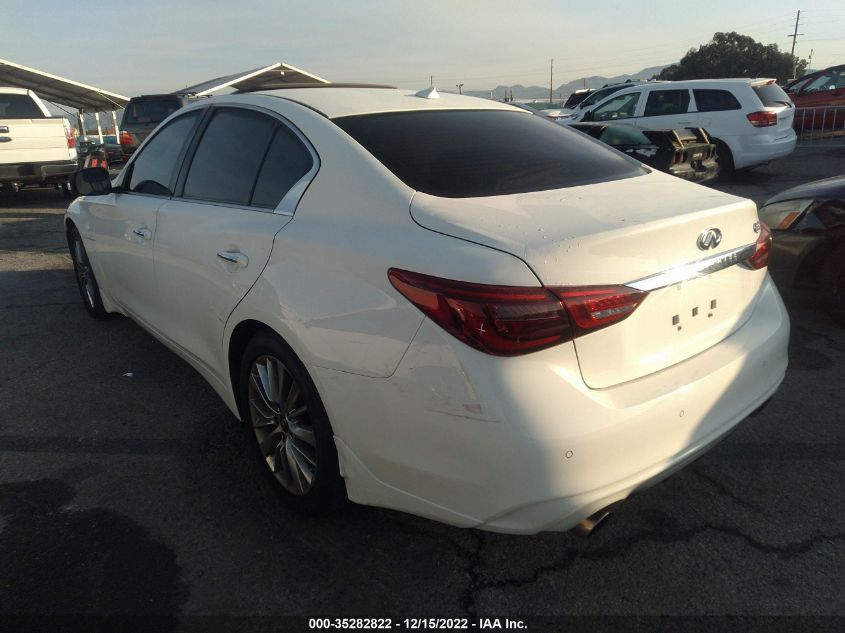 2021 INFINITI Q50 3.0T LUXE VIN: JN1EV7BP4MM706755
