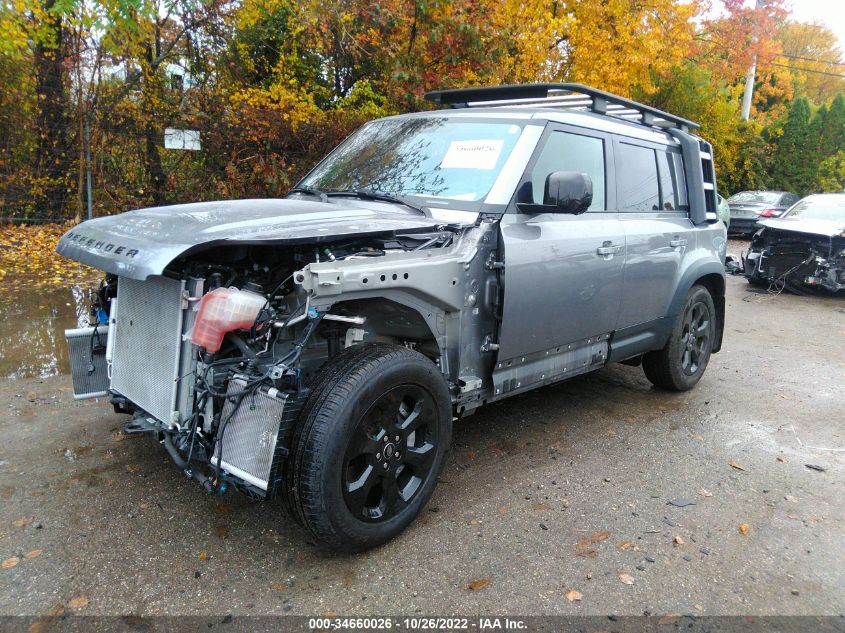 2022 LAND ROVER DEFENDER SE VIN: SALEP7RU9N2071671