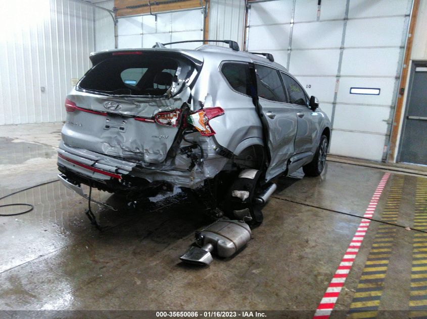 2021 HYUNDAI SANTA FE CALLIGRAPHY VIN: 5NMS5DAL6MH368666