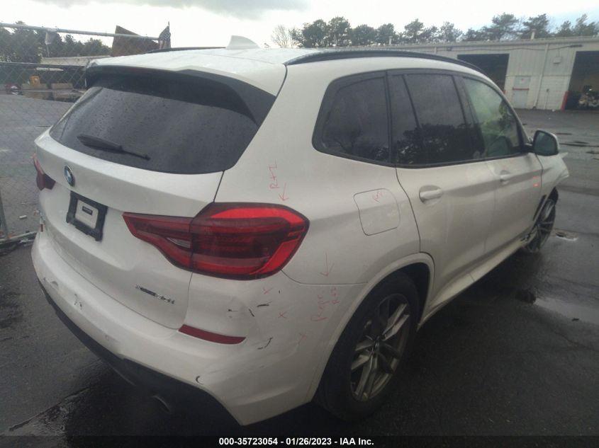 2021 BMW X3 XDRIVE30I VIN: 5UXTY5C02M9G47257
