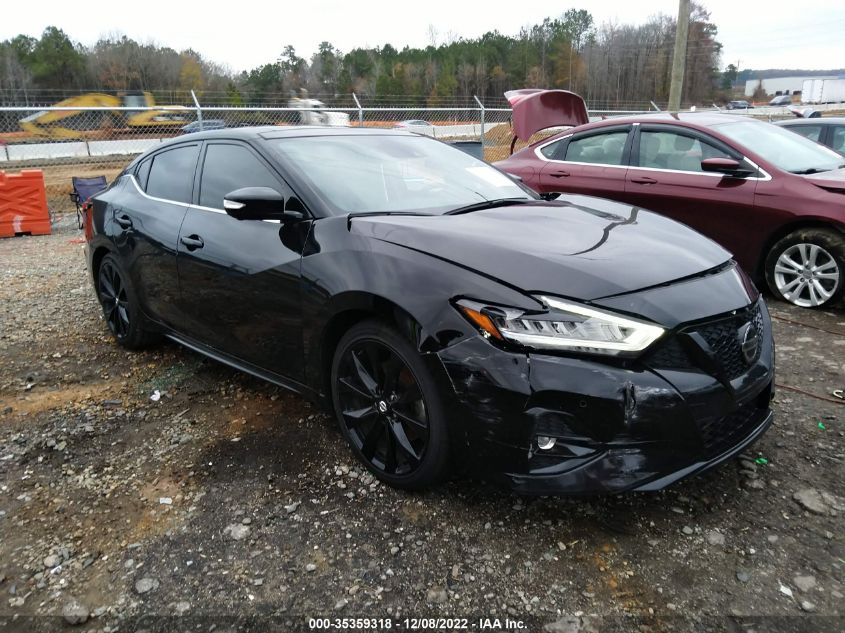 2021 NISSAN MAXIMA SR VIN: 1N4AA6EV1MC504575