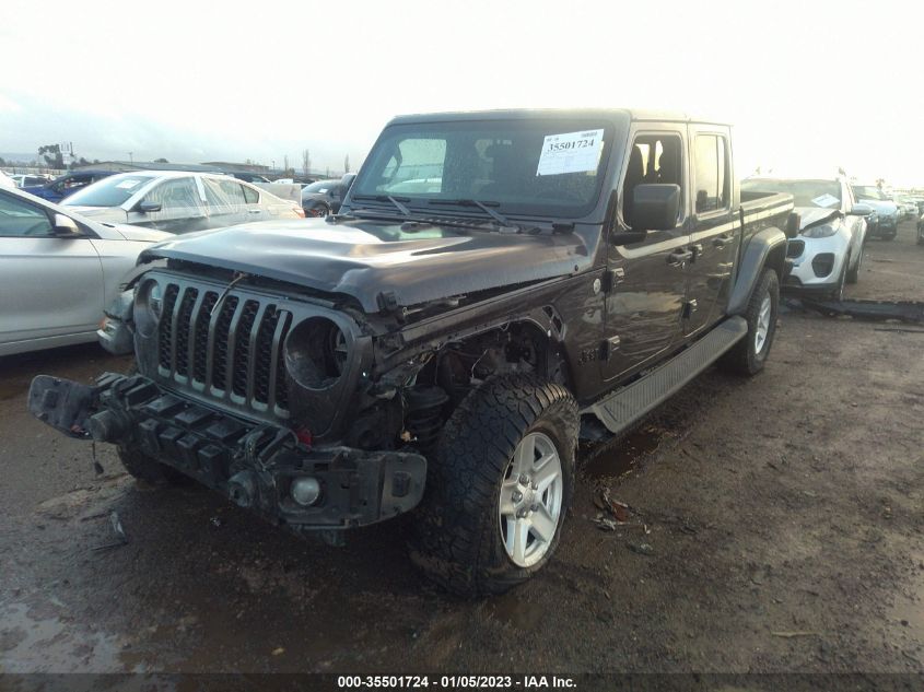 2021 JEEP GLADIATOR SPORT S VIN: 1C6HJTAGXML521008