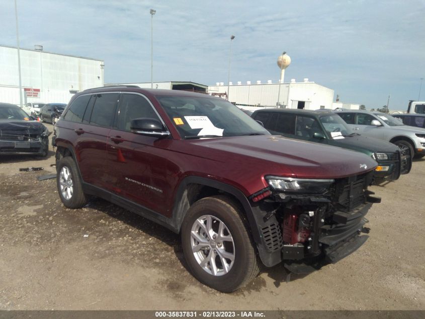 2022 JEEP GRAND CHEROKEE LIMITED VIN: 1C4RJHBG6N8587570