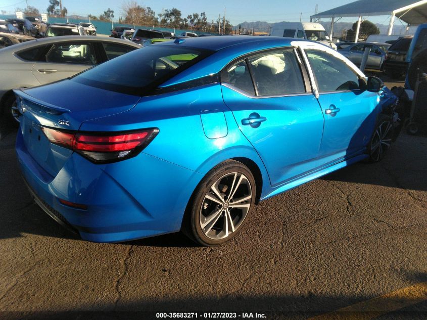 2021 NISSAN SENTRA SR VIN: 3N1AB8DV8MY252600