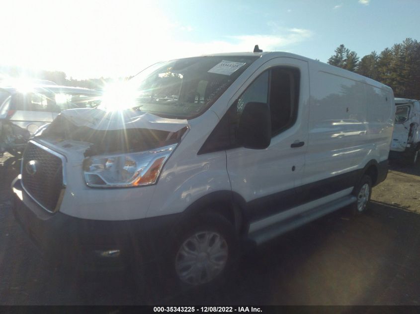 2021 FORD TRANSIT CARGO VAN VIN: 1FTBR1Y81MKA26602