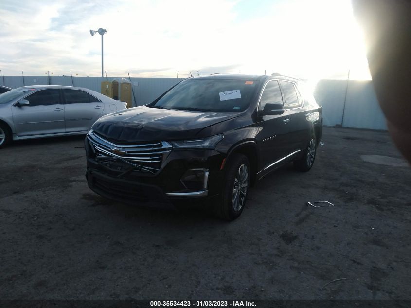 2022 CHEVROLET TRAVERSE PREMIER VIN: 1GNERKKW3NJ188823