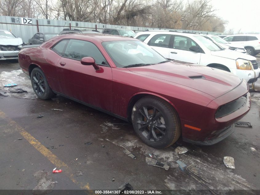 2022 DODGE CHALLENGER SXT VIN: 2C3CDZGG6NH215883