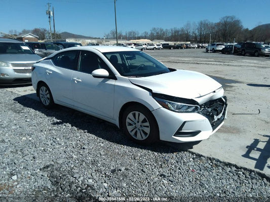 2022 NISSAN SENTRA S VIN: 3N1AB8BV0NY238260