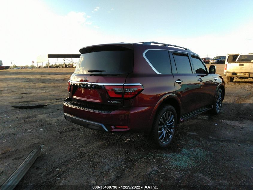 2022 NISSAN ARMADA PLATINUM VIN: JN8AY2DA0N9390813