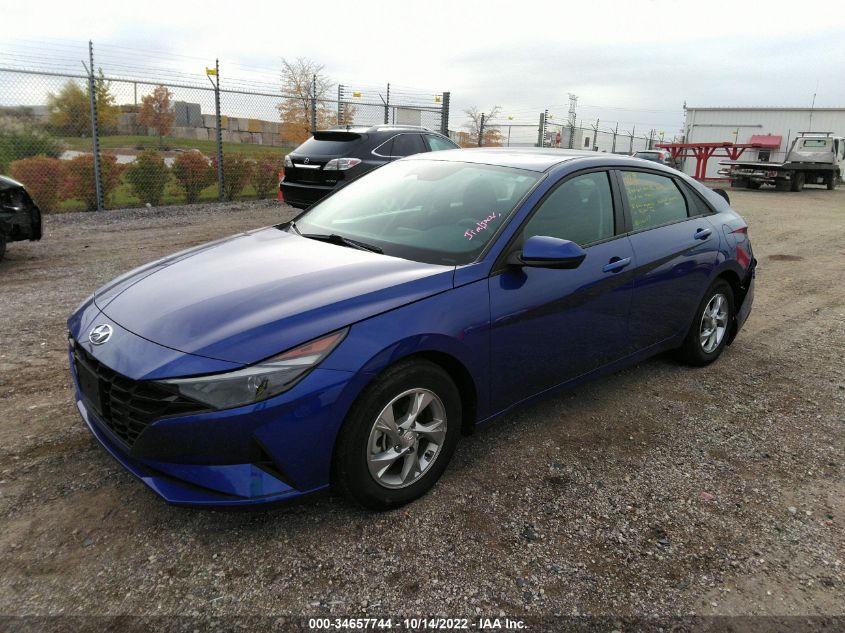 2021 HYUNDAI ELANTRA SE VIN: 5NPLL4AG6MH028000