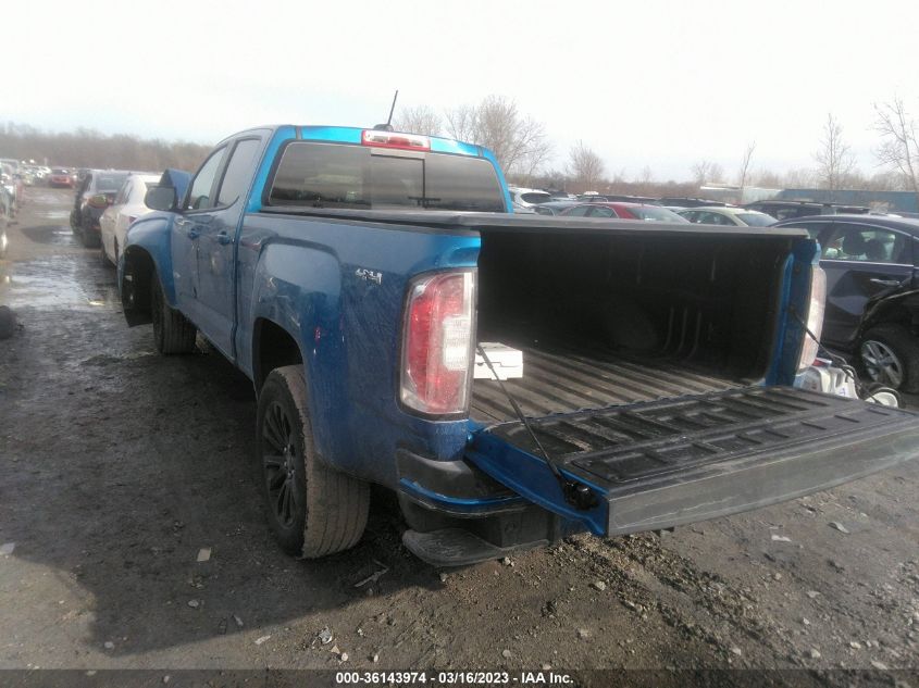 2022 GMC CANYON 4WD ELEVATION VIN: 1GTG6CEN0N1120045