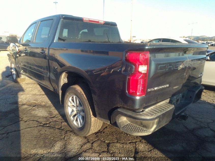 2022 CHEVROLET SILVERADO 1500 LTD RST VIN: 3GCPWDED1NG113619