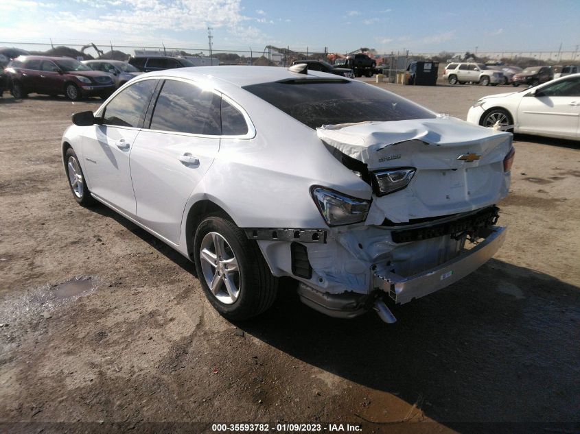 2022 CHEVROLET MALIBU LS VIN: 1G1ZB5ST8NF187877