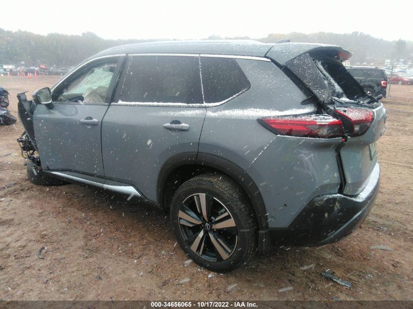 2022 NISSAN ROGUE SL VIN: 5N1BT3CAXNC704164