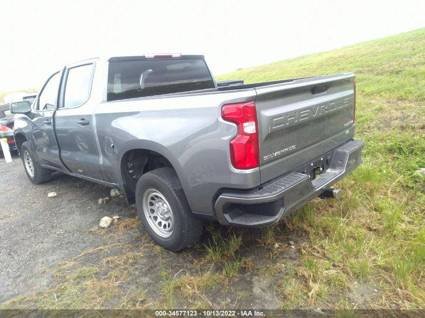 2021 CHEVROLET SILVERADO 1500 CUSTOM VIN: 1GCPWBEK1MZ430141