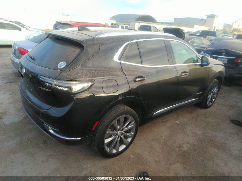 2022 BUICK ENVISION AVENIR VIN: LRBFZRR45ND011164