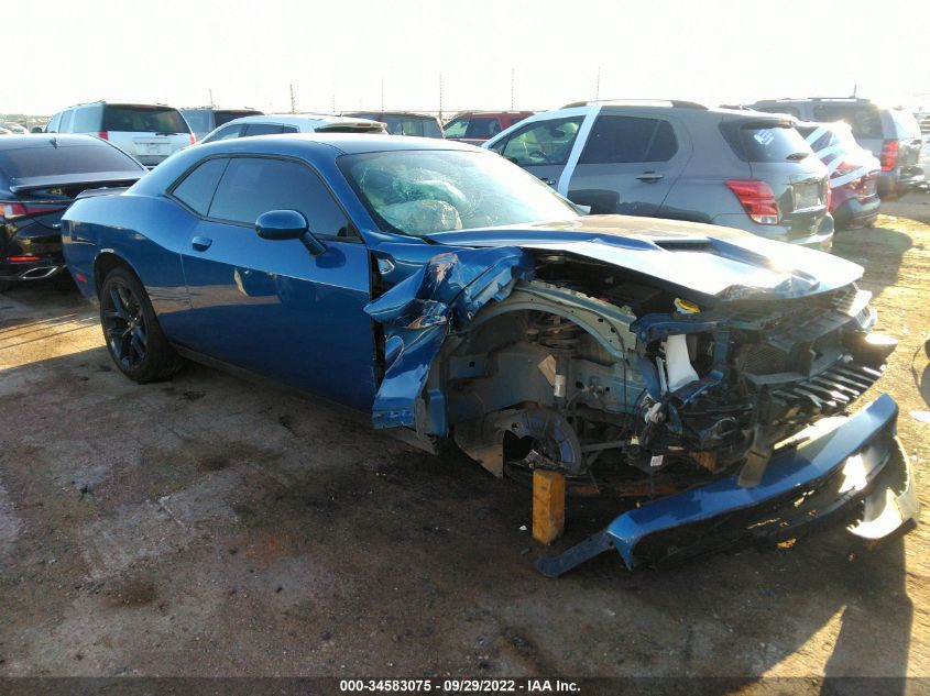 2021 DODGE CHALLENGER SXT VIN: 2C3CDZAG8MH555916