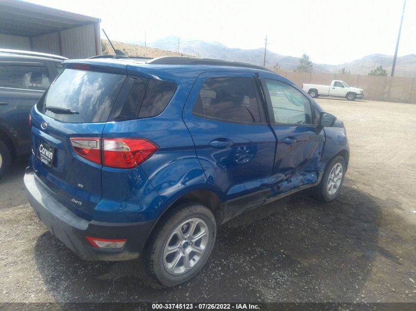 2021 FORD ECOSPORT SE VIN: MAJ6S3GL4MC431408