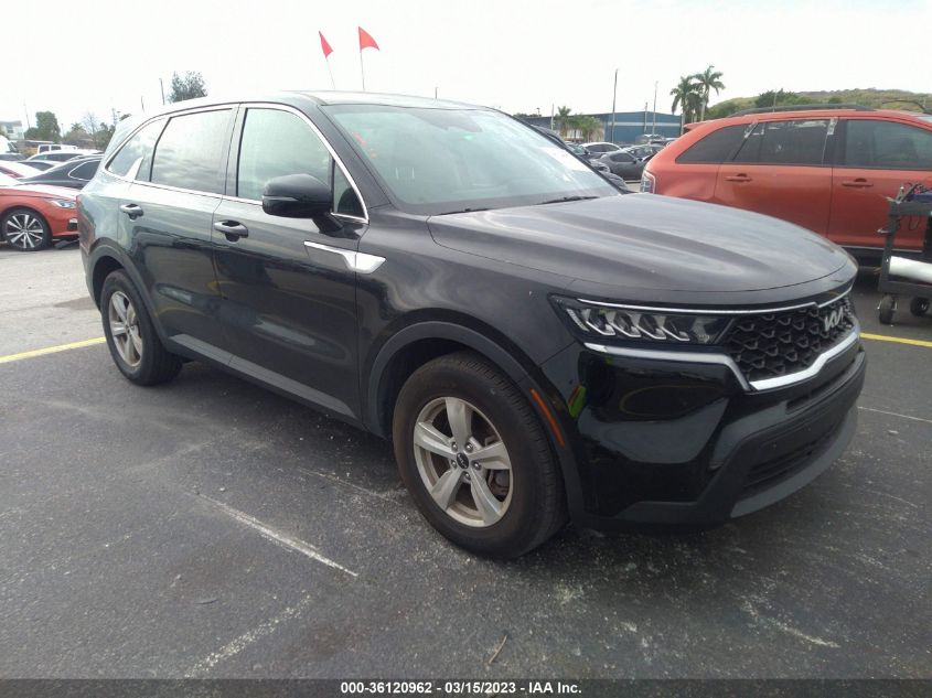 2022 KIA SORENTO LX VIN: 5XYRG4LC0NG088601