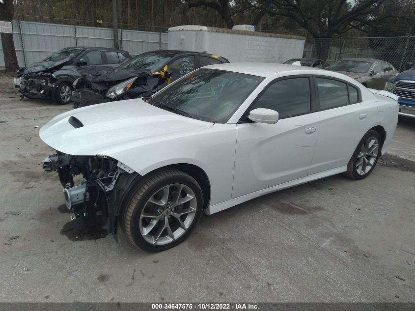 2021 DODGE CHARGER GT VIN: 2C3CDXHG3MH661314
