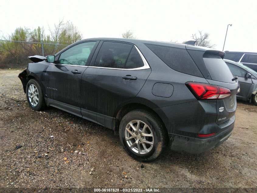 2022 CHEVROLET EQUINOX LT VIN: 3GNAXKEV0NS222187