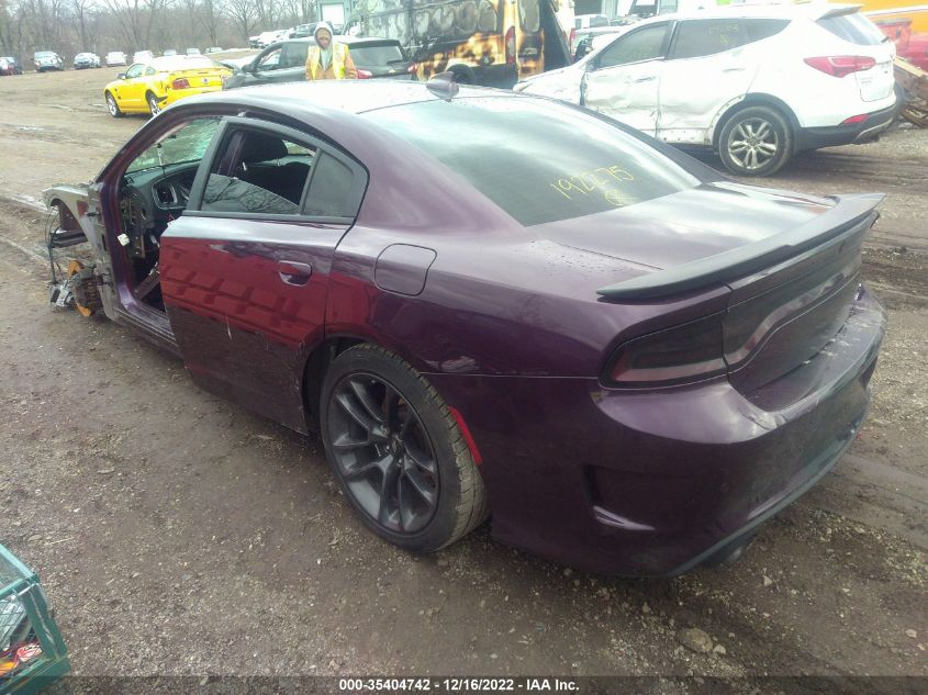 2020 DODGE CHARGER SCAT PACK VIN: 2C3CDXGJ2LH192275