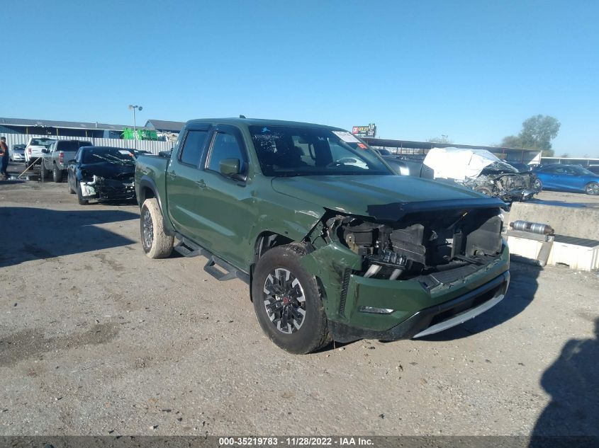 2022 NISSAN FRONTIER PRO-X VIN: 1N6ED1EJ1NN628142