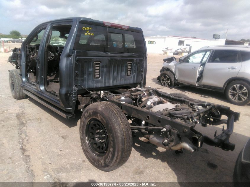 2022 GMC SIERRA 1500 LIMITED DENALI VIN: 1GTU9FEL0NZ226412