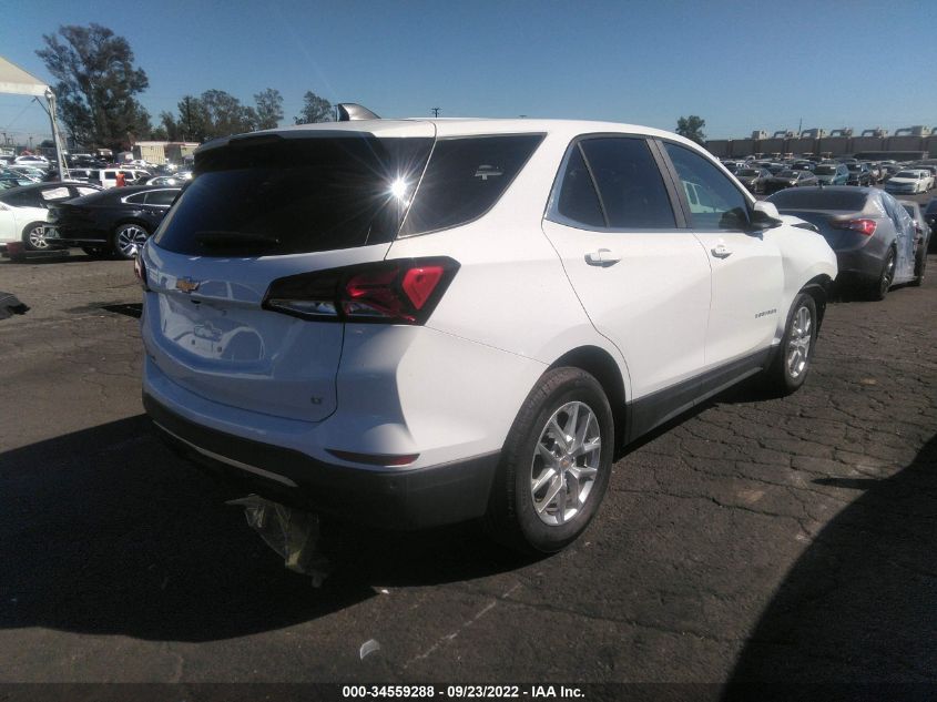 2022 CHEVROLET EQUINOX LT VIN: 3GNAXKEV5NL205072