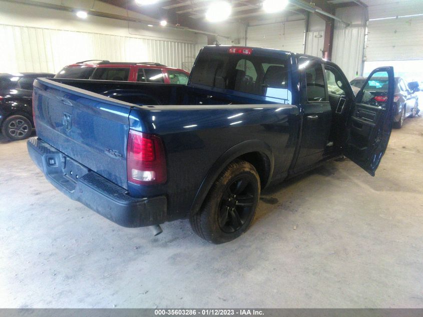 2022 RAM 1500 CLASSIC WARLOCK VIN: 1C6RR7GG7NS221932