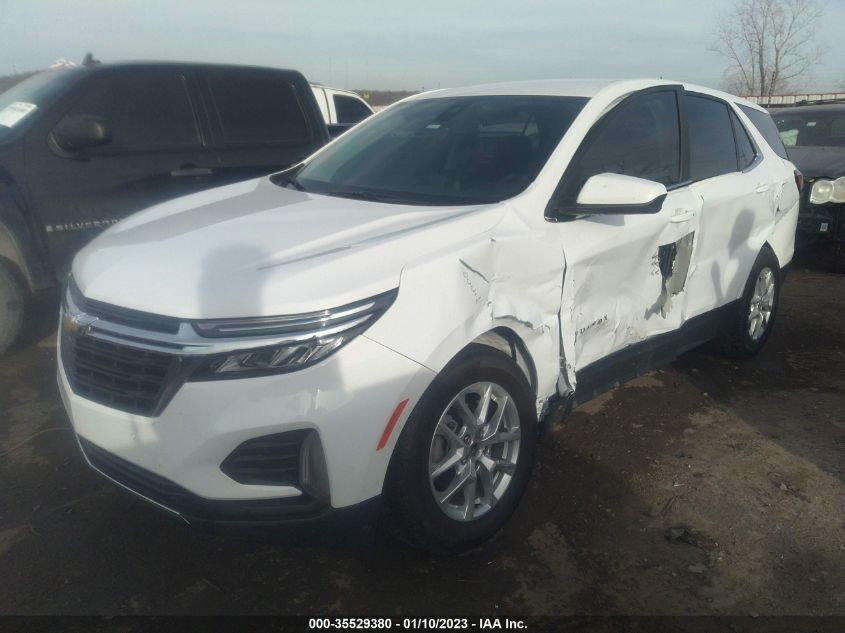 2022 CHEVROLET EQUINOX LT VIN: 3GNAXKEV7NL284647
