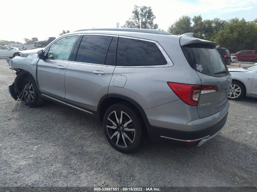 2021 HONDA PILOT ELITE VIN: 5FNYF6H01MB034125