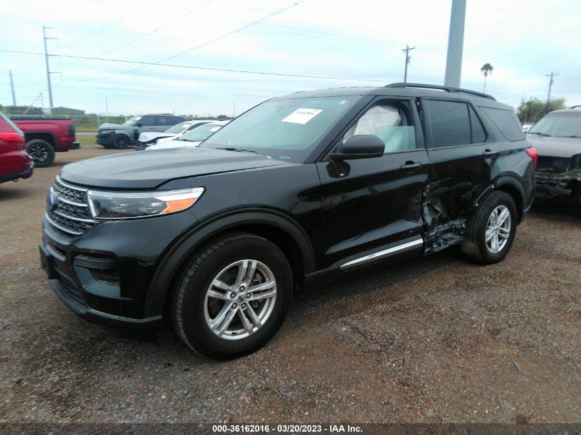 2022 FORD EXPLORER XLT VIN: 1FMSK7DH2NGB34837