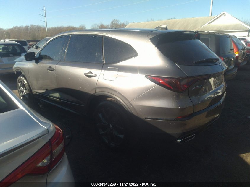 2022 ACURA MDX W/A-SPEC PACKAGE VIN: 5J8YE1H04NL032794