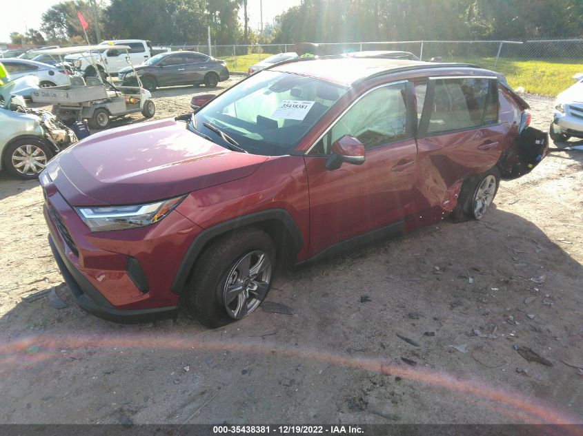 2022 TOYOTA RAV4 HYBRID XLE VIN: 4T3RWRFV0NU076849