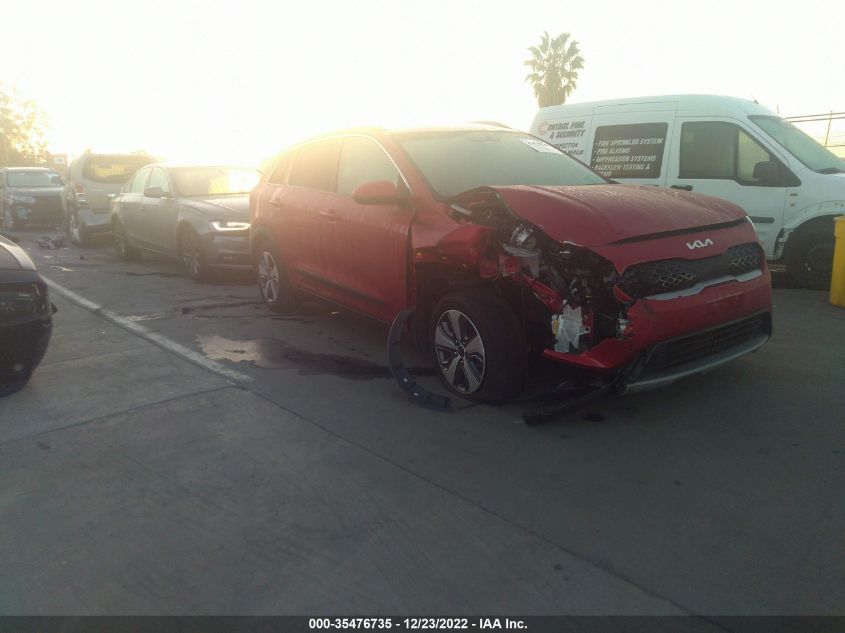 2022 KIA NIRO LX VIN: KNDCB3LC9N5502840