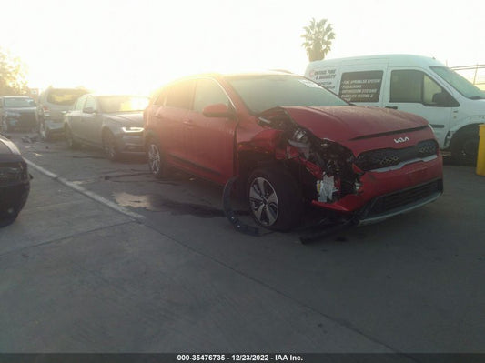 2022 KIA NIRO LX VIN: KNDCB3LC9N5502840