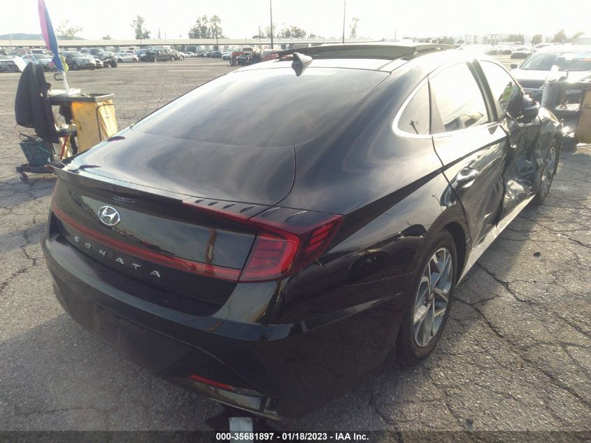 2021 HYUNDAI SONATA SEL VIN: 5NPEF4JA2MH105330