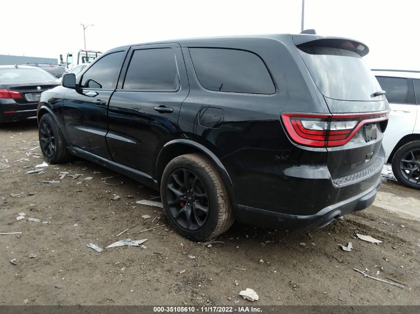 2022 DODGE DURANGO R/T PLUS VIN: 1C4SDJCT3NC189807