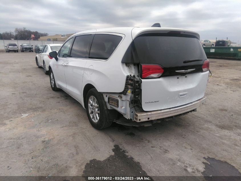 2022 CHRYSLER VOYAGER LX VIN: 2C4RC1CG8NR166468