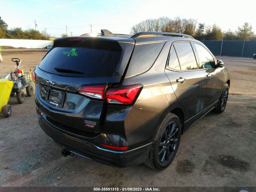 2022 CHEVROLET EQUINOX RS VIN: 2GNAXMEV4N6111460