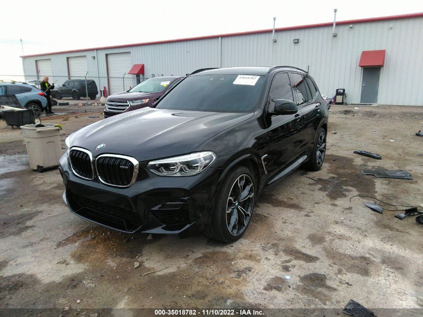 2020 BMW X3 M VIN: 5YMTS0C07L9B14770