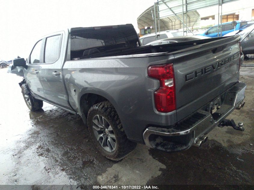 2021 CHEVROLET SILVERADO 1500 LT VIN: 1GCUYDED6MZ404628