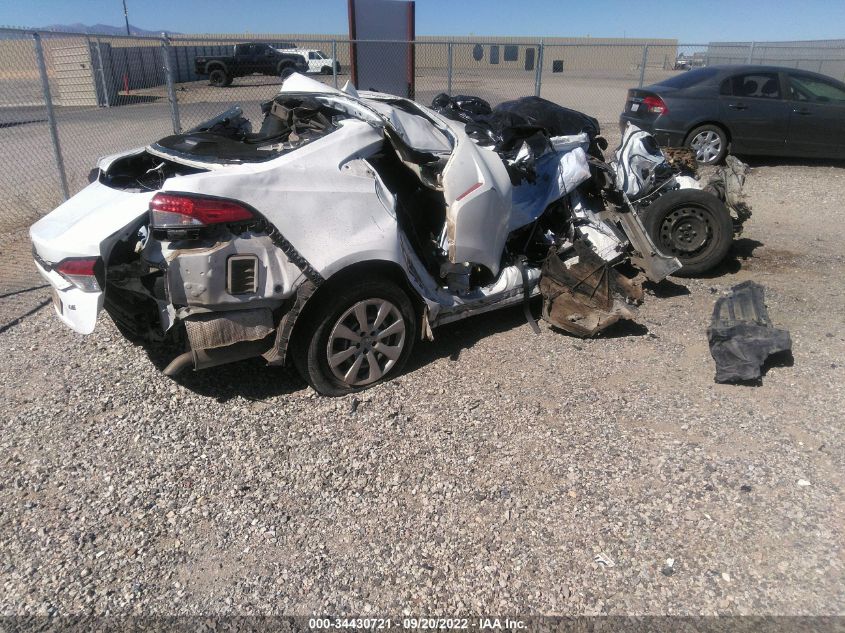 2020 TOYOTA COROLLA LE VIN: JTDEPRAE2LJ017574