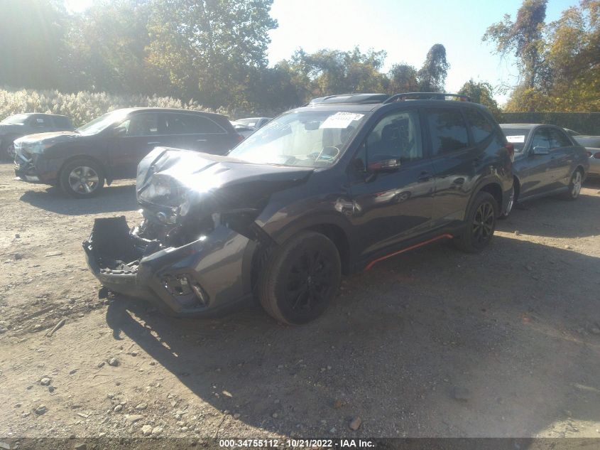 2021 SUBARU FORESTER SPORT VIN: JF2SKARC5MH523223