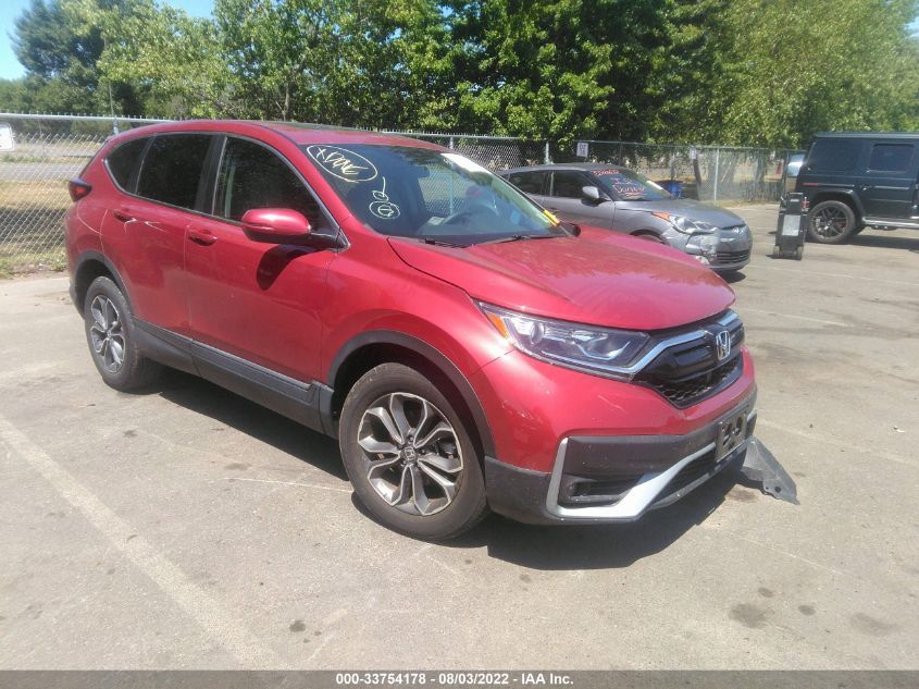 2021 HONDA CR-V EX VIN: 2HKRW2H58MH619844