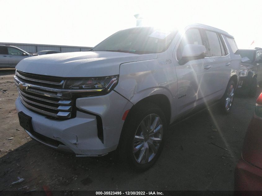 2021 CHEVROLET TAHOE HIGH COUNTRY VIN: 1GNSKTKL3MR180031